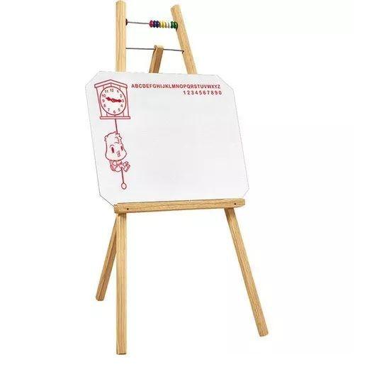 Imagem de Quadro Branco Infantil Com Cavalete 48X50 cm (Quadro) 100 cm (Altura) 7003 - SOUZA