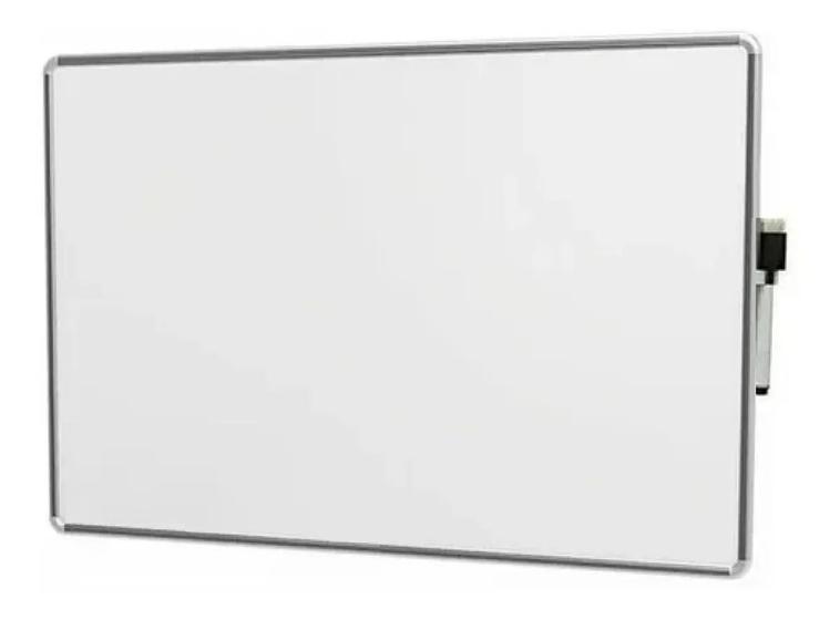 Imagem de Quadro Branco Lousa 40x30 Magnética Planner Caneta Apagador