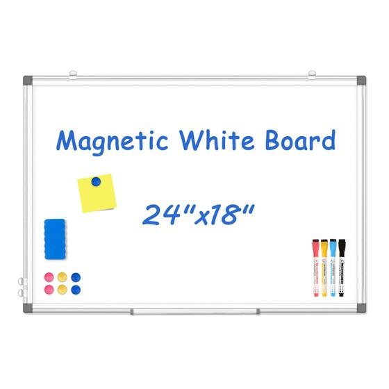 Imagem de Quadro branco magnético WALGLASS 60x45cm com acessórios