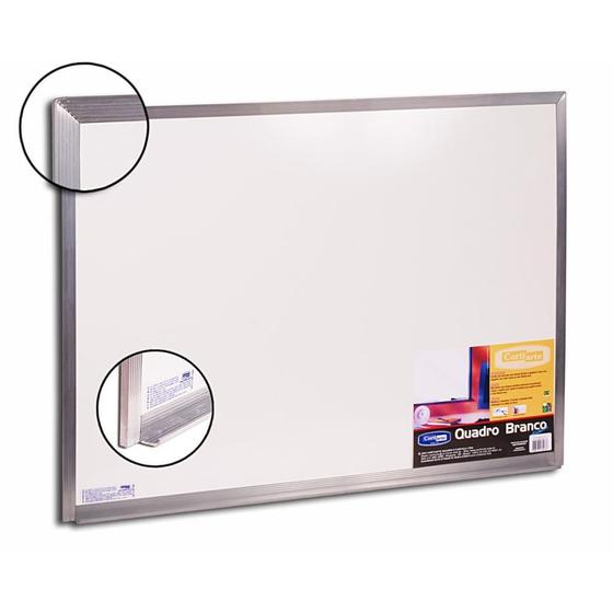 Imagem de Quadro Branco Moldura Aluminio 060X040CM Standard (7896774030045)