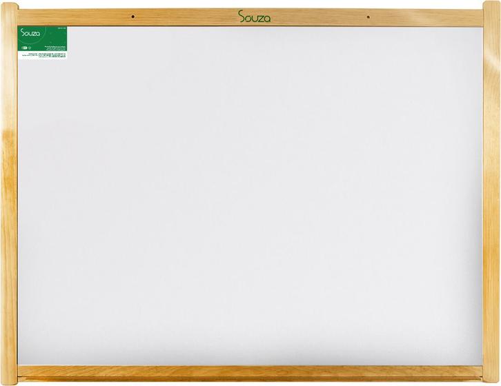 Imagem de Quadro Branco Standard Mensal 80x60 Pinus Luxo Souza & Cia