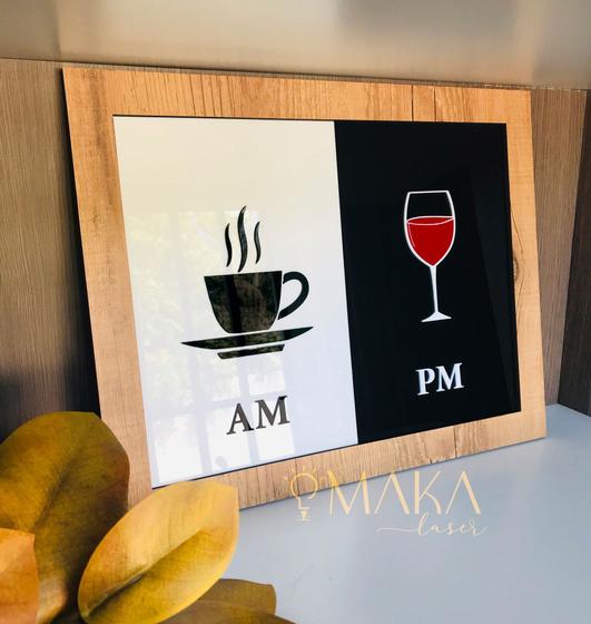 Imagem de Quadro café&vinho