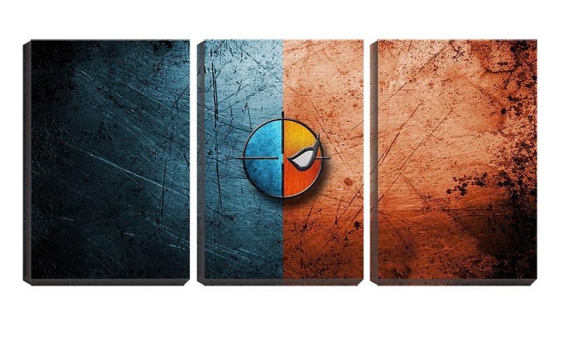 Imagem de Quadro canvas 45x96 arte conceitual spiderman