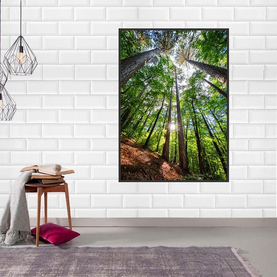 Imagem de Quadro Canvas Floresta Ensolarada 90x60