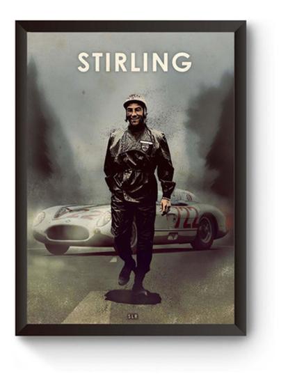 Imagem de Quadro Car Legends Stirling Poster Moldurado