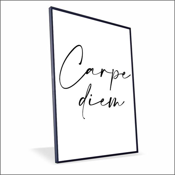 Imagem de Quadro Carpe Diem Canvas Com Vidro