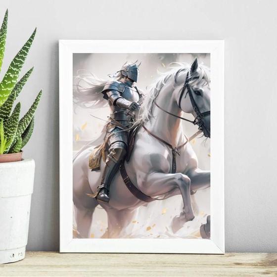 Imagem de Quadro Cavalheiros Do Apocalipse 33X24Cm - Com Vidro