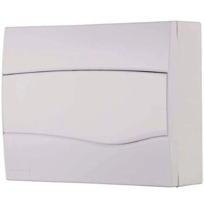 Imagem de Quadro Central Pvc Sobrepor Nema P/ 12 Disjuntores Cor: Branco Ref: 56300073 -TRAMONTINA