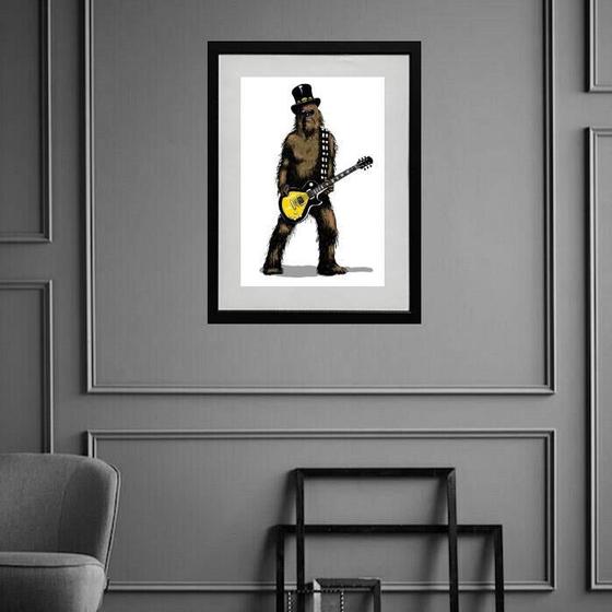 Imagem de Quadro Chewbacca Rock - 60X48Cm