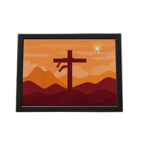 Imagem de Quadro Com Moldura Religião Cristã 075 Religiao-075-M1