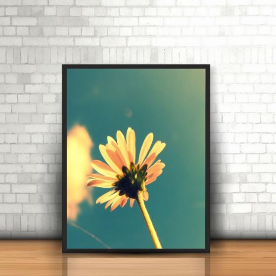 Imagem de Quadro com Moldura Tumblr  Planta Flor Flower Branca Verão