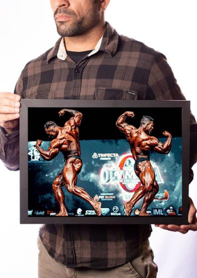 Imagem de Quadro Confronto Chris Cbum Vs Ramon Dino Mr Olympia 2022