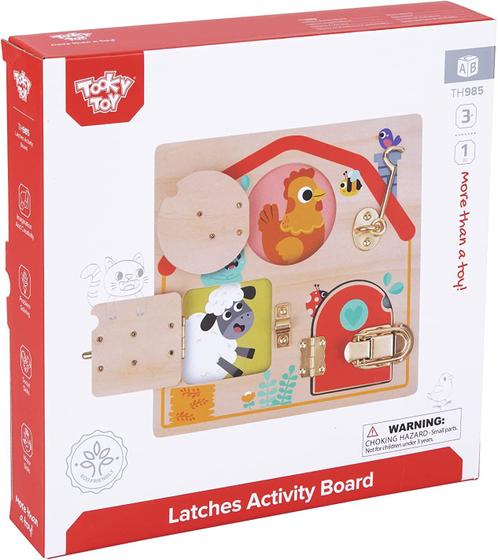 Imagem de Quadro de atividades - brinquedo educativo - Tooky Toy