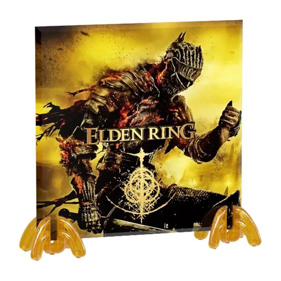 Imagem de Quadro de Azulejo Elden Ring EDR1. Acompanha suportes de resina com design exclusivo