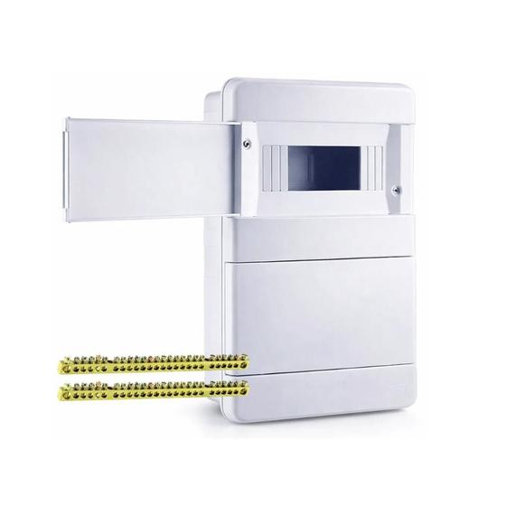 Quadro de Distribuição com Barramento 16 Din Embutir Forceline - Force Line