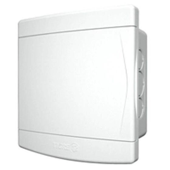 Quadro de distribuição Tigre p/embutir 12/16 disjuntores sem barramento porta branca Menor preço em Quadro de distribuição Tigre p/embutir 12/16 disjuntores sem barramento porta branca