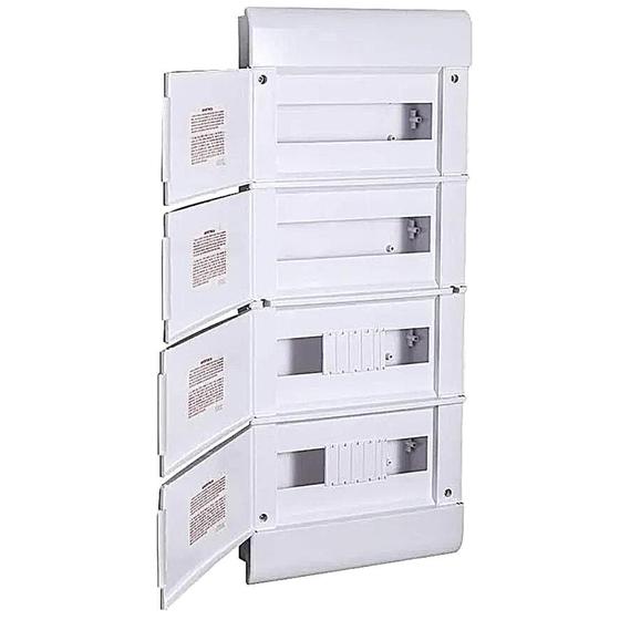 Imagem de Quadro De Embutir Ouro Box 48 Disjuntores Din SCE48PO Steck
