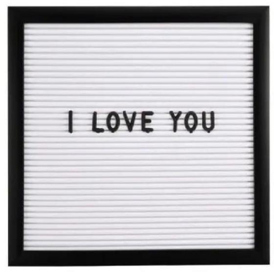 Imagem de Quadro de letras removiveis  letter board 25x25x2cm