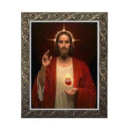 Imagem de Quadro de Sagrado Coração de Jesus 8