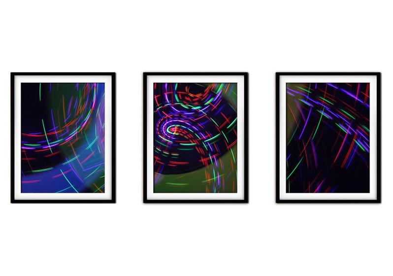 Imagem de Quadro decor 30x66 canvas formas abstratas mod 260