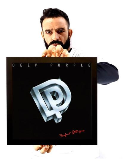 Imagem de Quadro Decoração Capa Disco Perfect Strangers Deep Purple