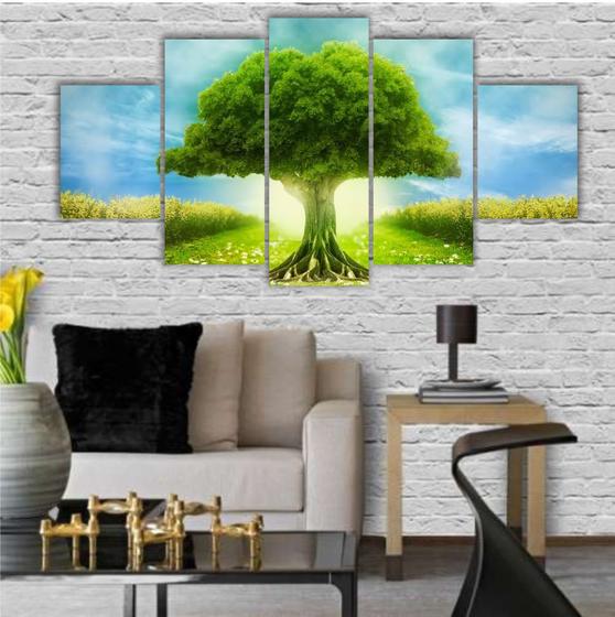 Imagem de Quadro Decorativo 115x60cm Sala Quarto Arvore da Vida