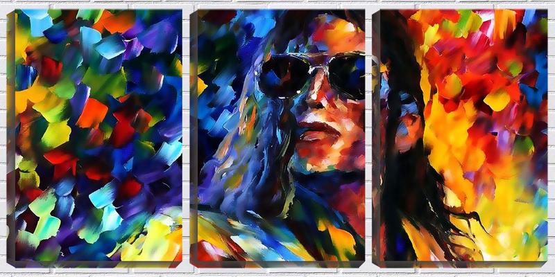 Imagem de Quadro Decorativo 30x66 michael Jackson arte desenho