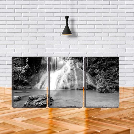 Imagem de Quadro Decorativo 45x96 cachoeira pb