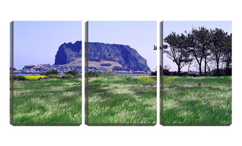 Imagem de Quadro Decorativo 80x140 vista da montanha de pedra