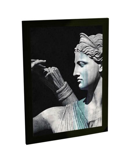 Imagem de Quadro Decorativo A4 Athena Estatua Tumblr Aesthetic