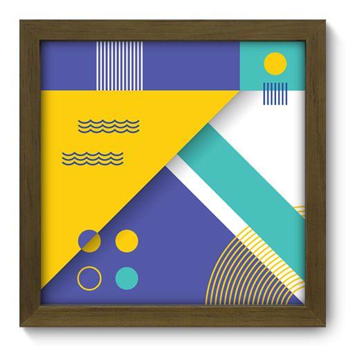 Imagem de Quadro Decorativo - Abstrato - 22cm x 22cm - 240qdam