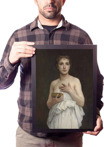 Imagem de Quadro Decorativo Adolphe Bouguereau Reprodução Arte Pandora