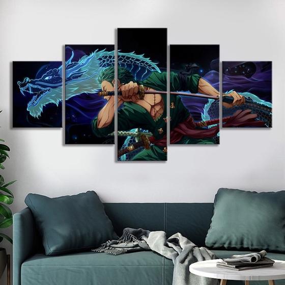 Imagem de Quadro decorativo anime One Piece Zoro