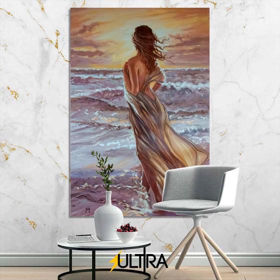 Imagem de Quadro Decorativo Arte Aesthetic 90x60cm - Delicadeza e Estilo