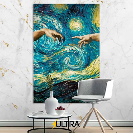 Imagem de Quadro Decorativo Arte Realista Impressionista 90x60cm