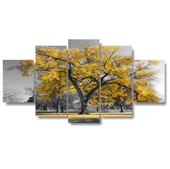 Imagem de Quadro Decorativo Árvore da Vida Botânico - Elegância Natural para Sua Casa