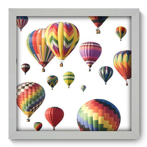 Imagem de Quadro Decorativo - Balões - 33cm x 33cm - 020qndbb