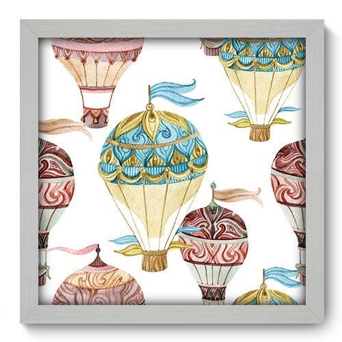 Imagem de Quadro Decorativo - Balões - 33cm x 33cm - 246qddb