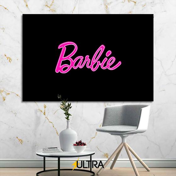 Imagem de Quadro Decorativo Barbie 90x60cm Grande Sala Quarto