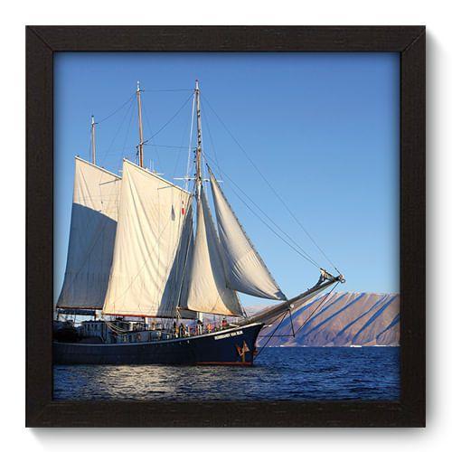 Quadro Decorativo - Barco - 22cm x 22cm - 017qdkp Menor preço em Quadro Decorativo - Barco - 22cm x 22cm - 017qdkp