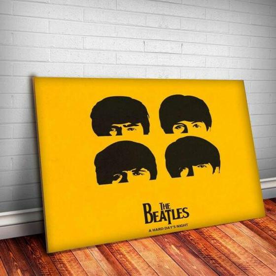 Artopweb Quadro Decorativo 4 Beatles – Pannello In Legno Multicolore 27x27 Cm - 4