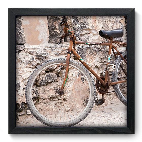 Imagem de Quadro Decorativo - Bicicleta - 33cm x 33cm - 234qddp