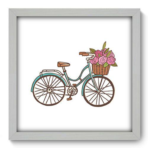 Quadro Decorativo - Bicicleta - 33cm x 33cm - 419qddb Menor preço em Quadro Decorativo - Bicicleta - 33cm x 33cm - 419qddb