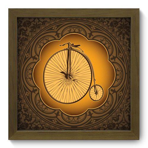 Imagem de Quadro Decorativo - Bicicleta Retrô - 22cm x 22cm - 016qdvm