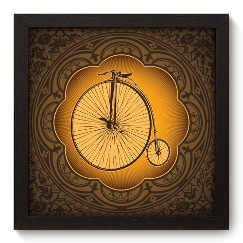 Imagem de Quadro Decorativo - Bicicleta Retrô - 22cm x 22cm - 016qdvp