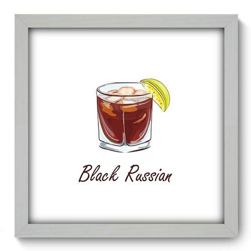 Imagem de Quadro Decorativo - Black Russian - 33cm x 33cm - 378qdcb