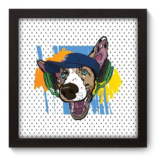 Imagem de Quadro Decorativo - Cachorro - 22cm x 22cm - 014qnsap