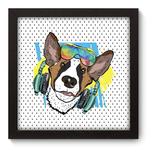 Imagem de Quadro Decorativo - Cachorro - 22cm x 22cm - 017qnsap