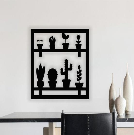 Imagem de Quadro Decorativo Cactos e Suculentas