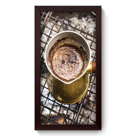 Quadro Decorativo - Café - 19cm x 34cm - 024qdcp Menor preço em Quadro Decorativo - Café - 19cm x 34cm - 024qdcp